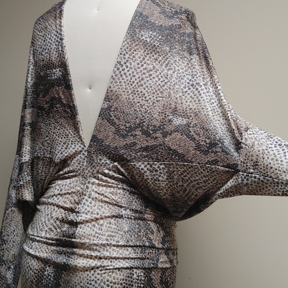 VavaVoom Python Print Maxi Dress - Picture 5 of 13